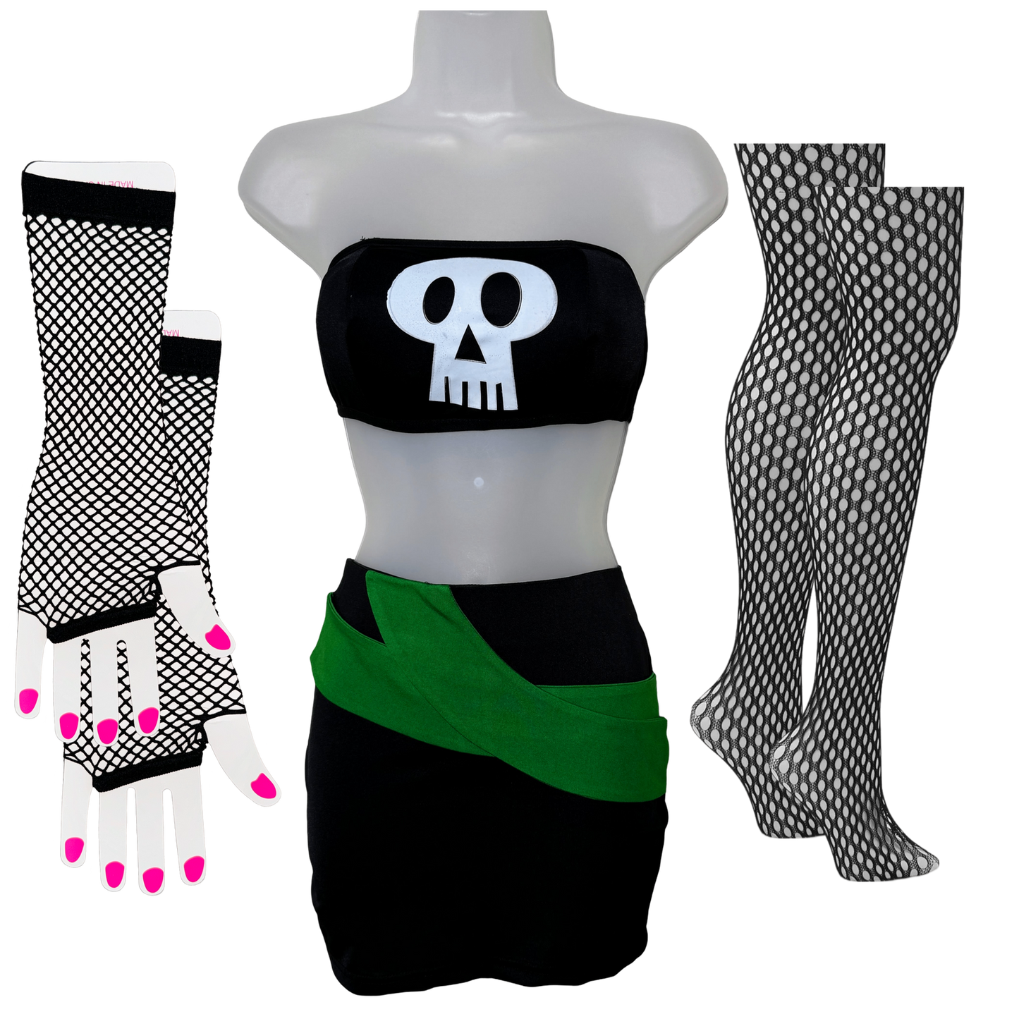 Sam Manson Danny Phantom Costume Set