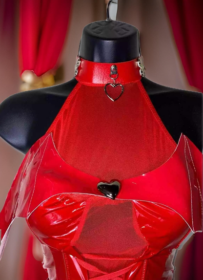 Scarlet Sizzle Vegan Red Devil Costume