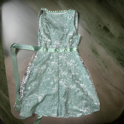 Green Lace Dirndl Dress Magdalena