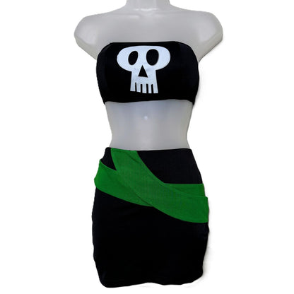 Sam Manson Danny Phantom Costume Set