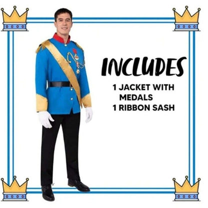 Men's Prince Charming Costume