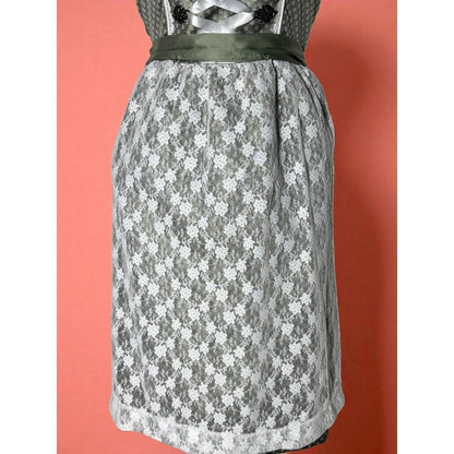 Green Lace Dirndl Dress Magdalena