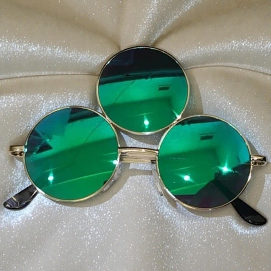 Eclipse Trio Third Eye Sunglasses - Absinthe Dream