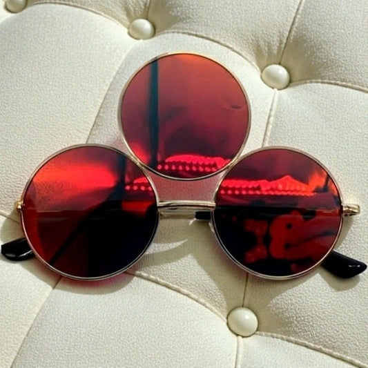 Eclipse Trio Third Eye Sunglasses - Vortex Vermilion