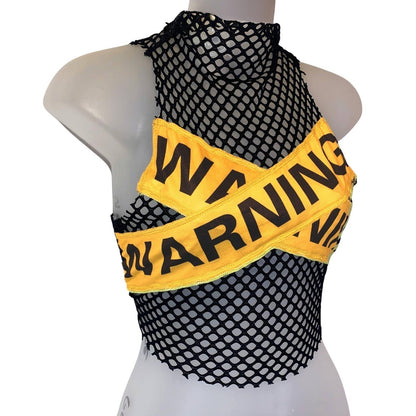 Warning Mesh Crop