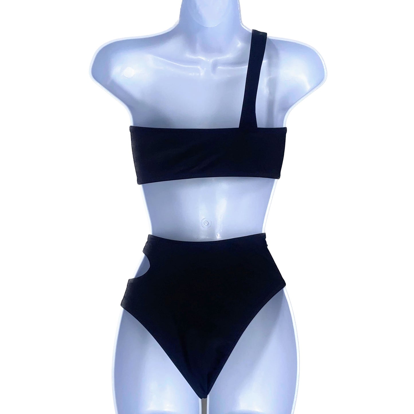 Asymmetrical Cutout Bikini