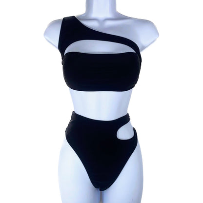 Asymmetrical Cutout Bikini