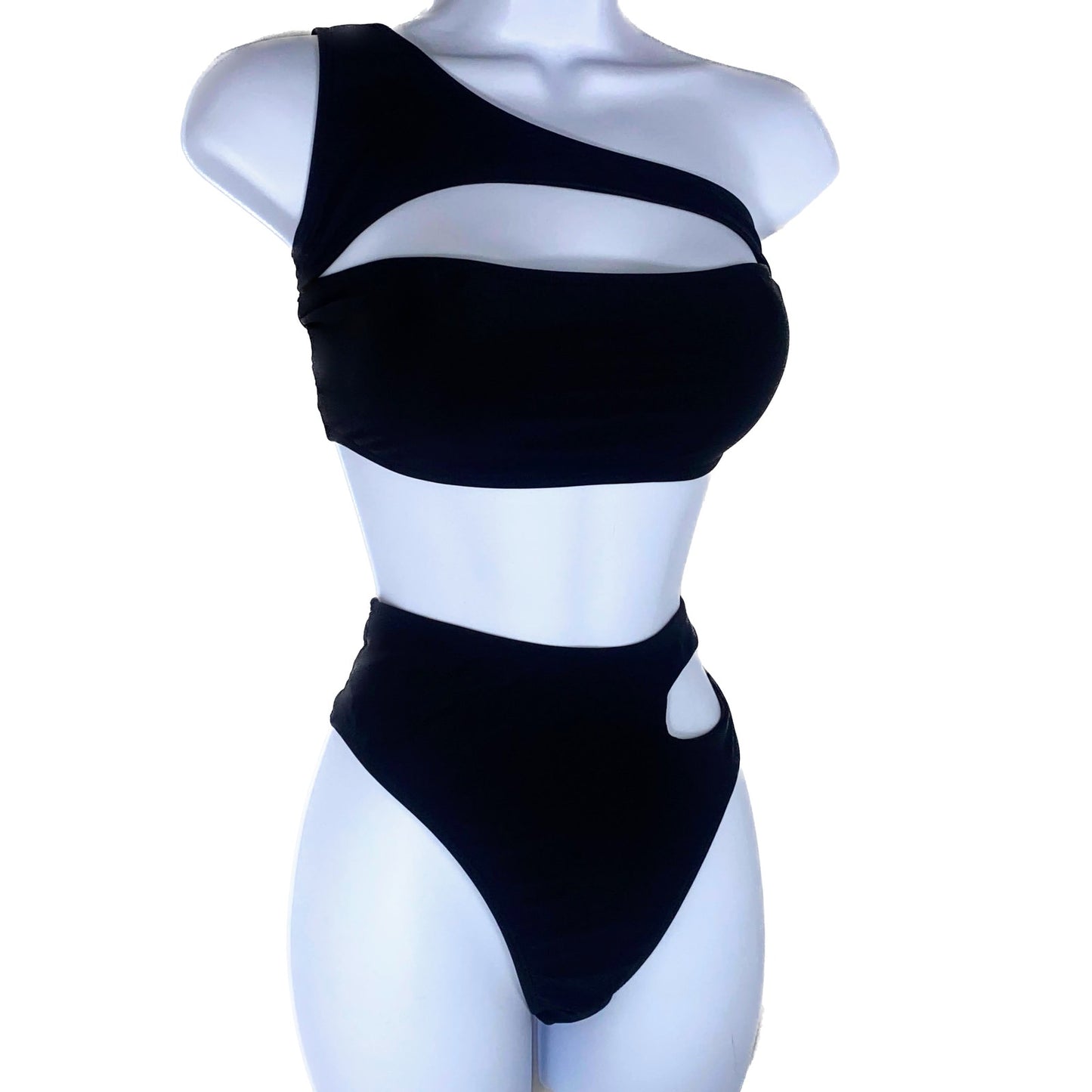 Asymmetrical Cutout Bikini