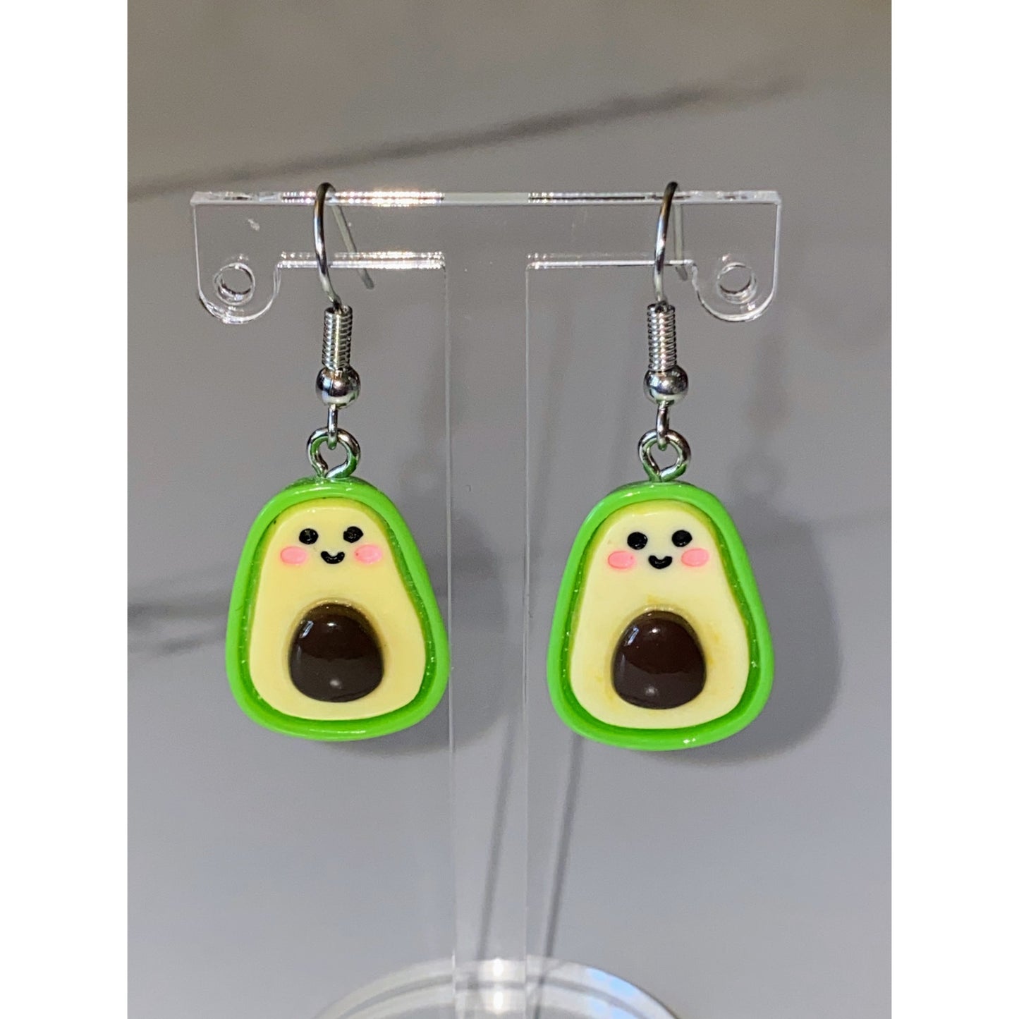 Avacado Cartoon Dangle Earrings